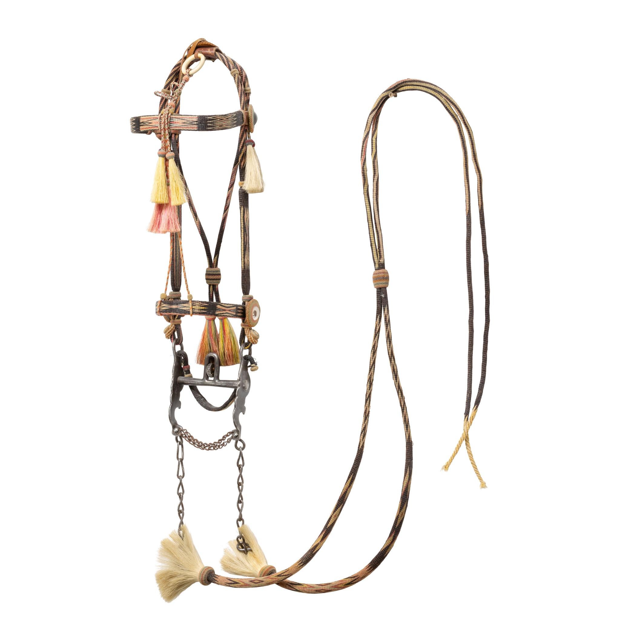 Deer Lodge Prison Horsehair Bridle en vente 1