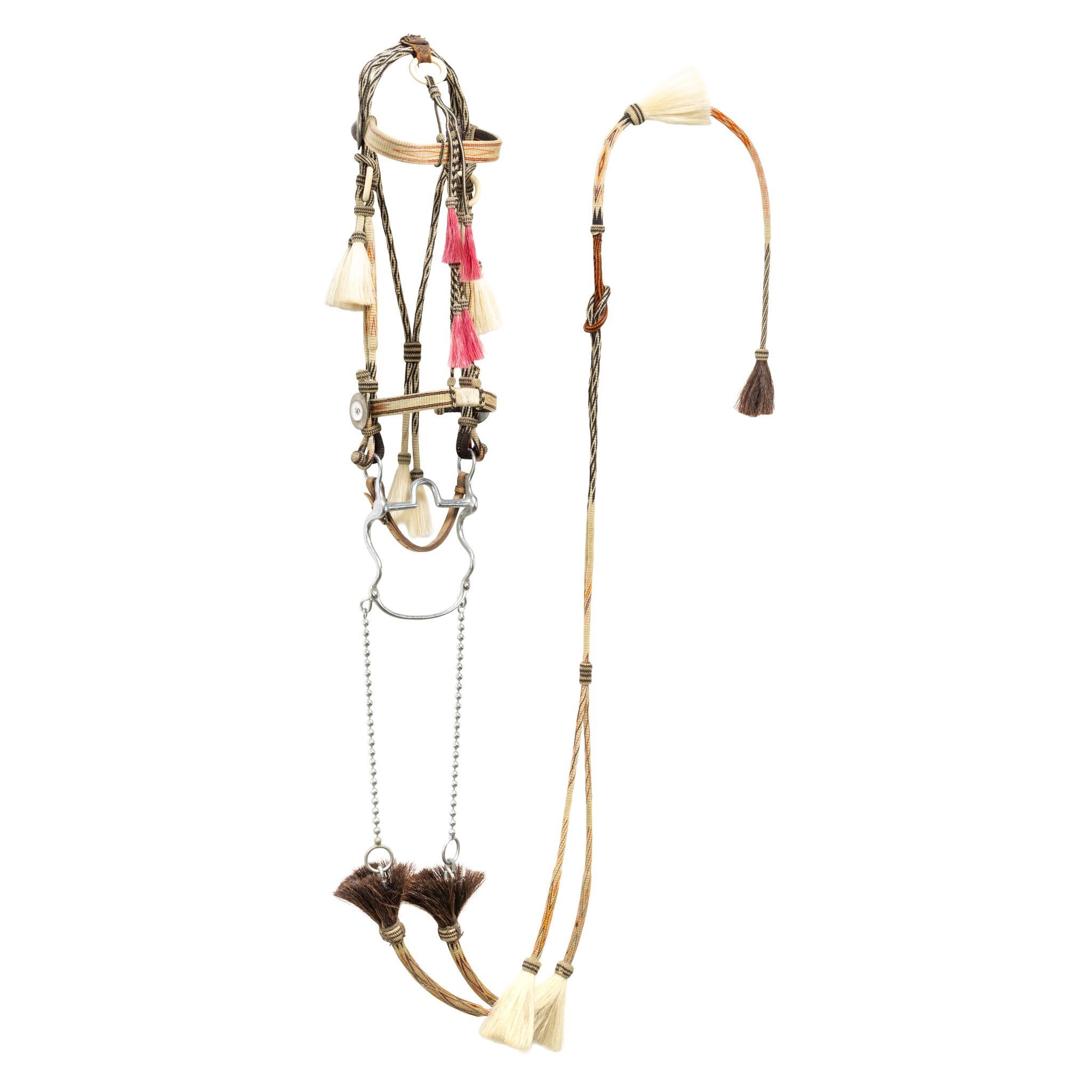 Deer Lodge Prison Horsehair Bridle en vente 2