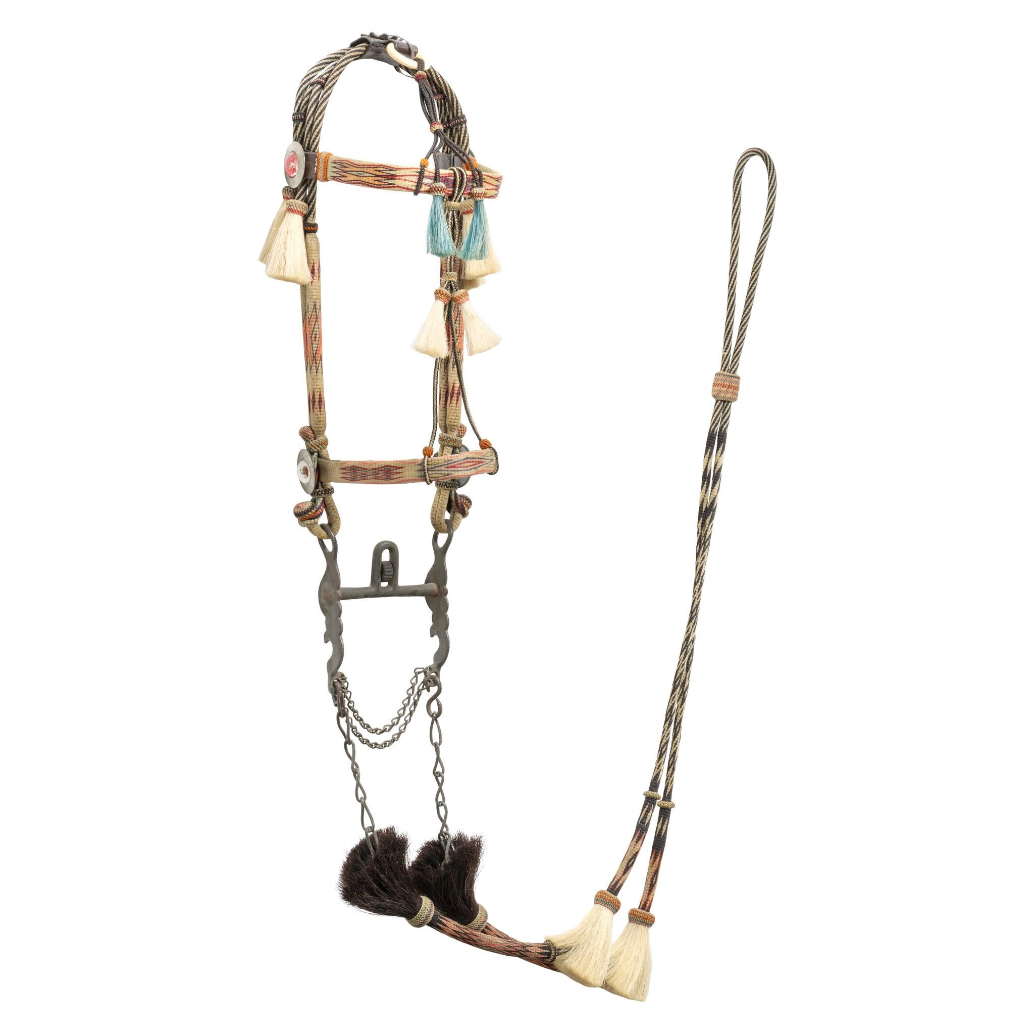 Deer Lodge Prison Horsehair Bridle en vente 2
