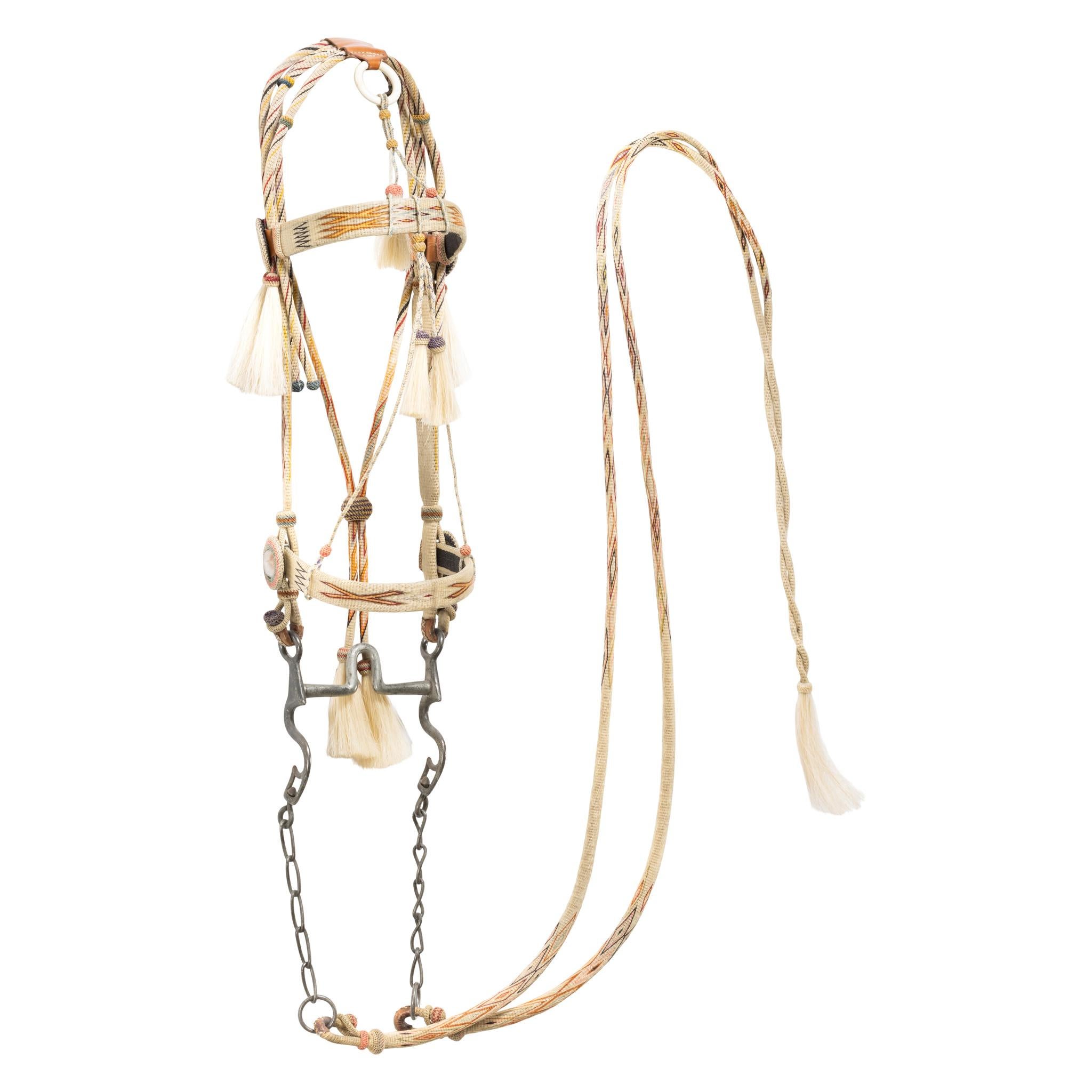 Deer Lodge Prison Horsehair Bridle en vente 2