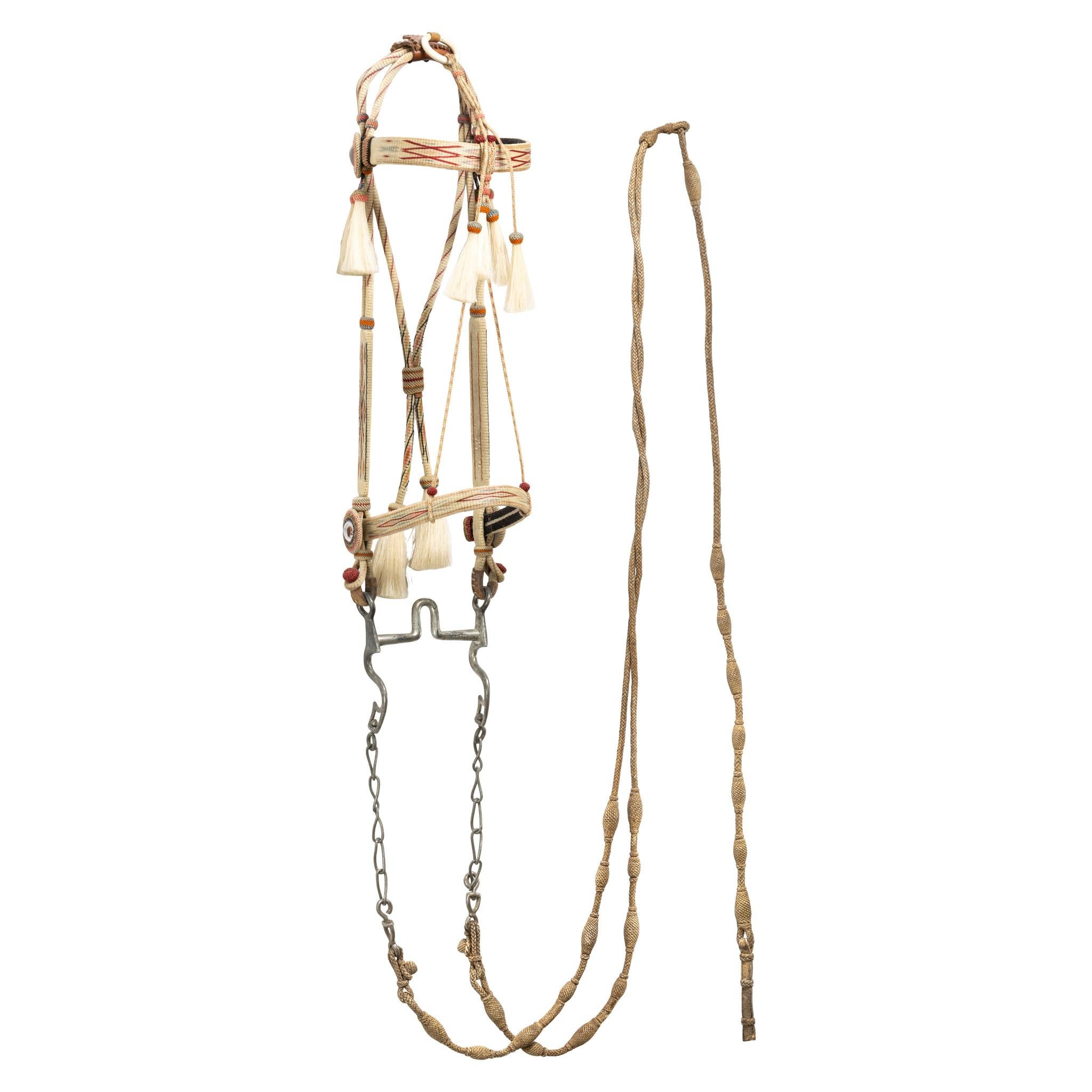 Deer Lodge Prison Horsehair Bridle en vente 2