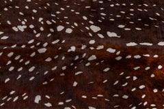 Deer Print Genuine Brazilian Cowhide