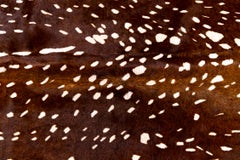 Deer Print Genuine Brazilian Cowhide