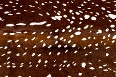 Deer Print Genuine Brazilian Cowhide