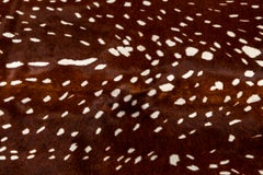 Deer Print Genuine Brazilian Cowhide