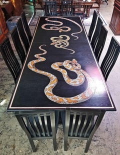 Def Leppard Snake Table FBT Joe Elliott