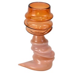 Deflated Goblet in Apricot