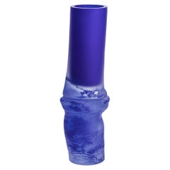 (De)Formed Blue Vase by David Valner