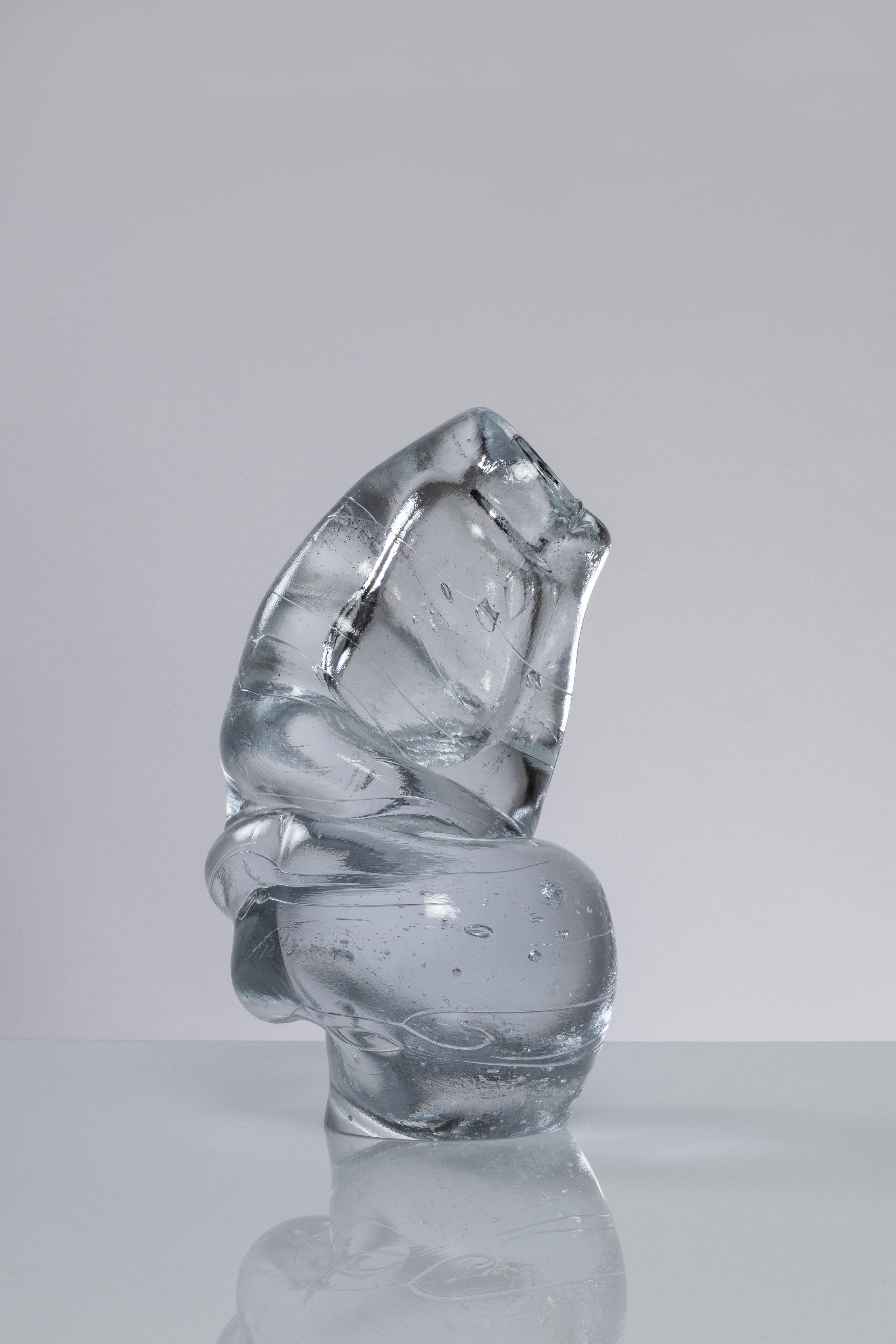 Czech (De)Formed Vase by David Valner For Sale