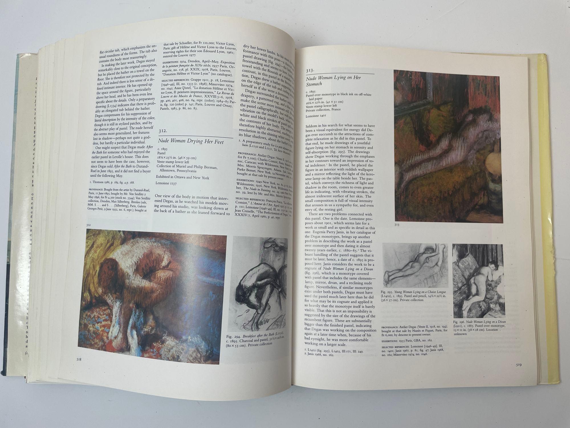 Degas by Jean Sutherland Boggs Hardcover Book Met Museum of Art 1st Ed. 1988 For Sale 5