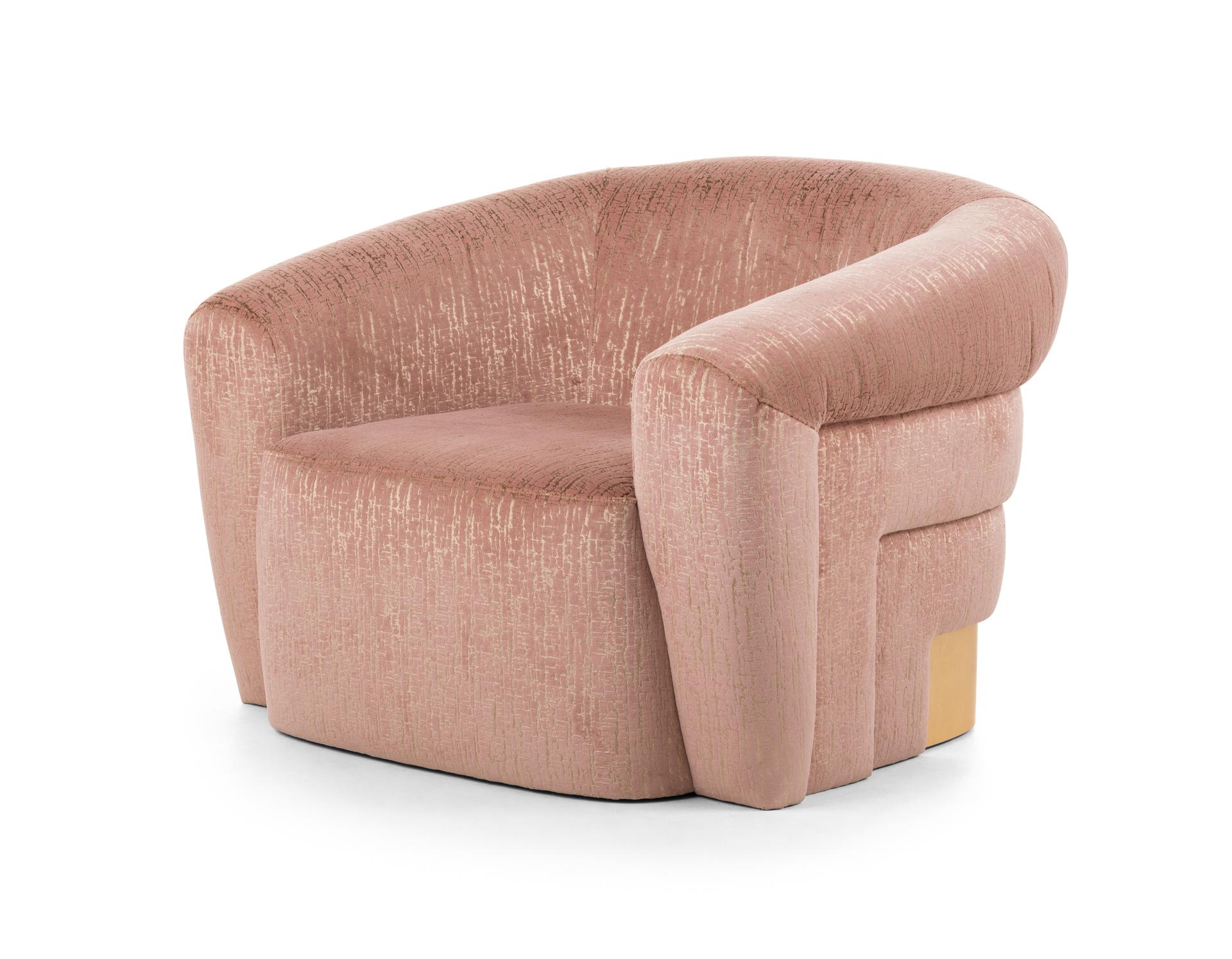 Art Déco Degradé Armchair in vendita