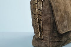 Dégradé kaki sued "Puzzle" bag CHANEL( numbered)