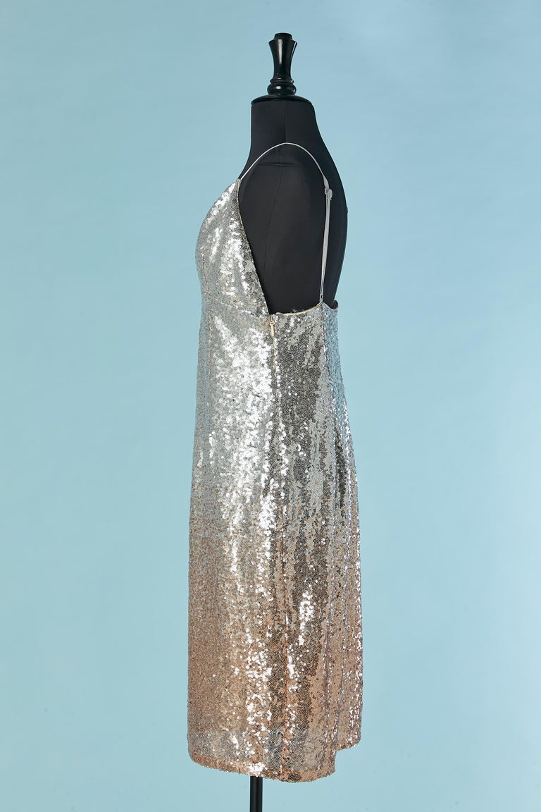 Degrad sequin cocktail dress LULUS New with tag For Sale at 1stDibs