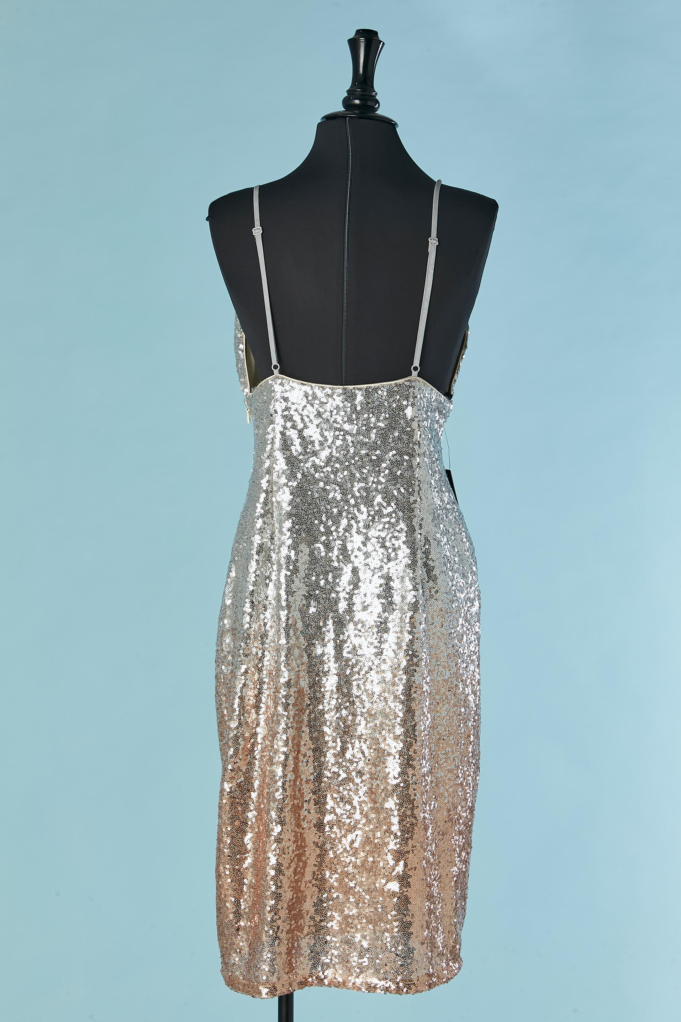 Degradé sequin cocktail dress LULUS New with tag For Sale 1