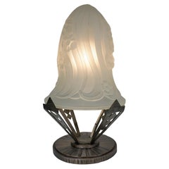 Degue 1920's Art Deco Table Lamp