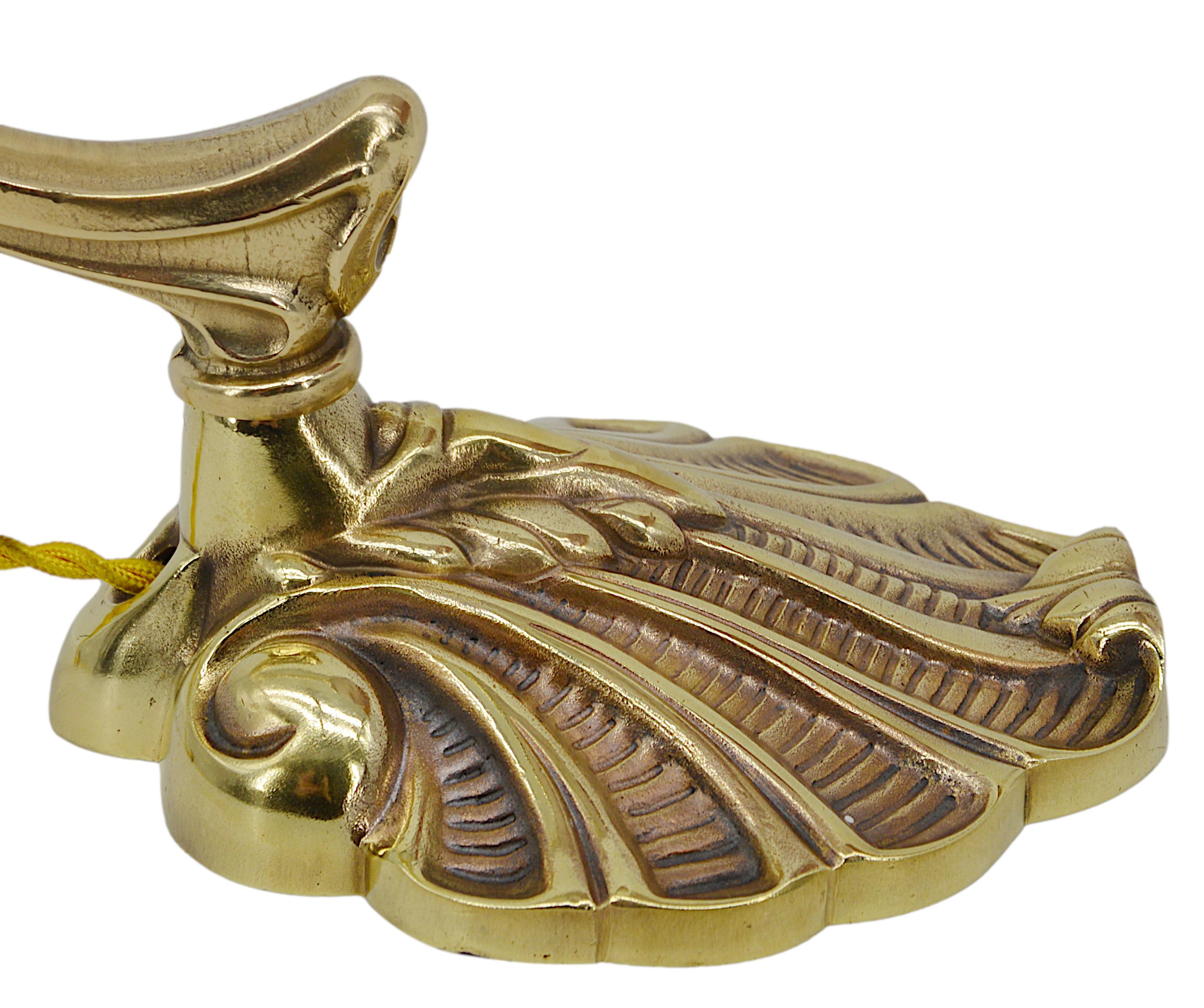 Early 20th Century DEGUE French Art Deco Table Lamp 1920 For Sale