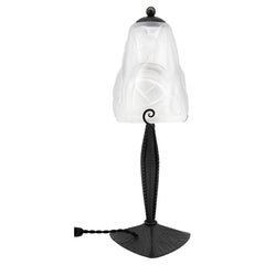 Degué French Art Deco Table Lamp, 1920