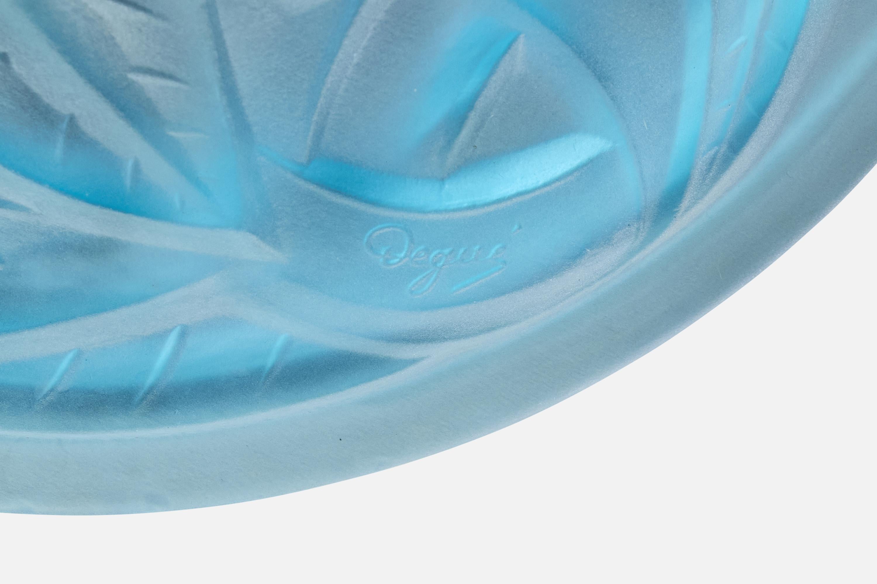 Degué, Lámpara colgante, Vidrio, Metal, Francia, Años 30 en venta 4