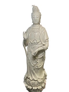 Dehua Porcelain Large Sculpture/Statue of Guan Yin