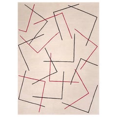 Deirdre Dyson AKIMBO Tappeto in lana e seta annodato a mano