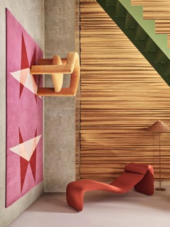 Deirdre Dyson HOVER hand knotted wool and silk rug