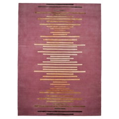 Deirdre Dyson INGOTS hand knotted wool and silk rug