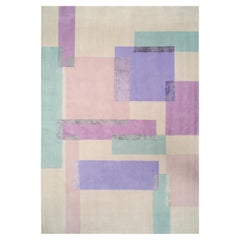 Deirdre Dyson SUSPENSE luxury hand knotted wool and silk rug