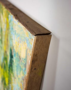 Peinture à l'huile abstraite originale « Crescendo » de Deirdre Schanen