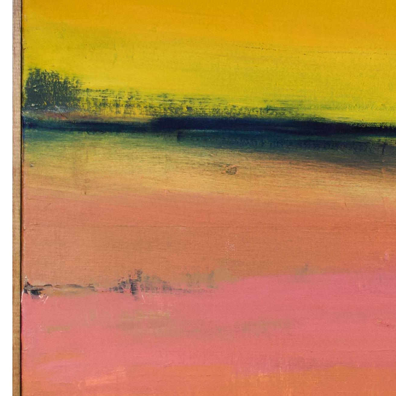 'Grados de cambio tan pequeños' pintura al óleo abstracta original de Deirdre Schanen en venta 1