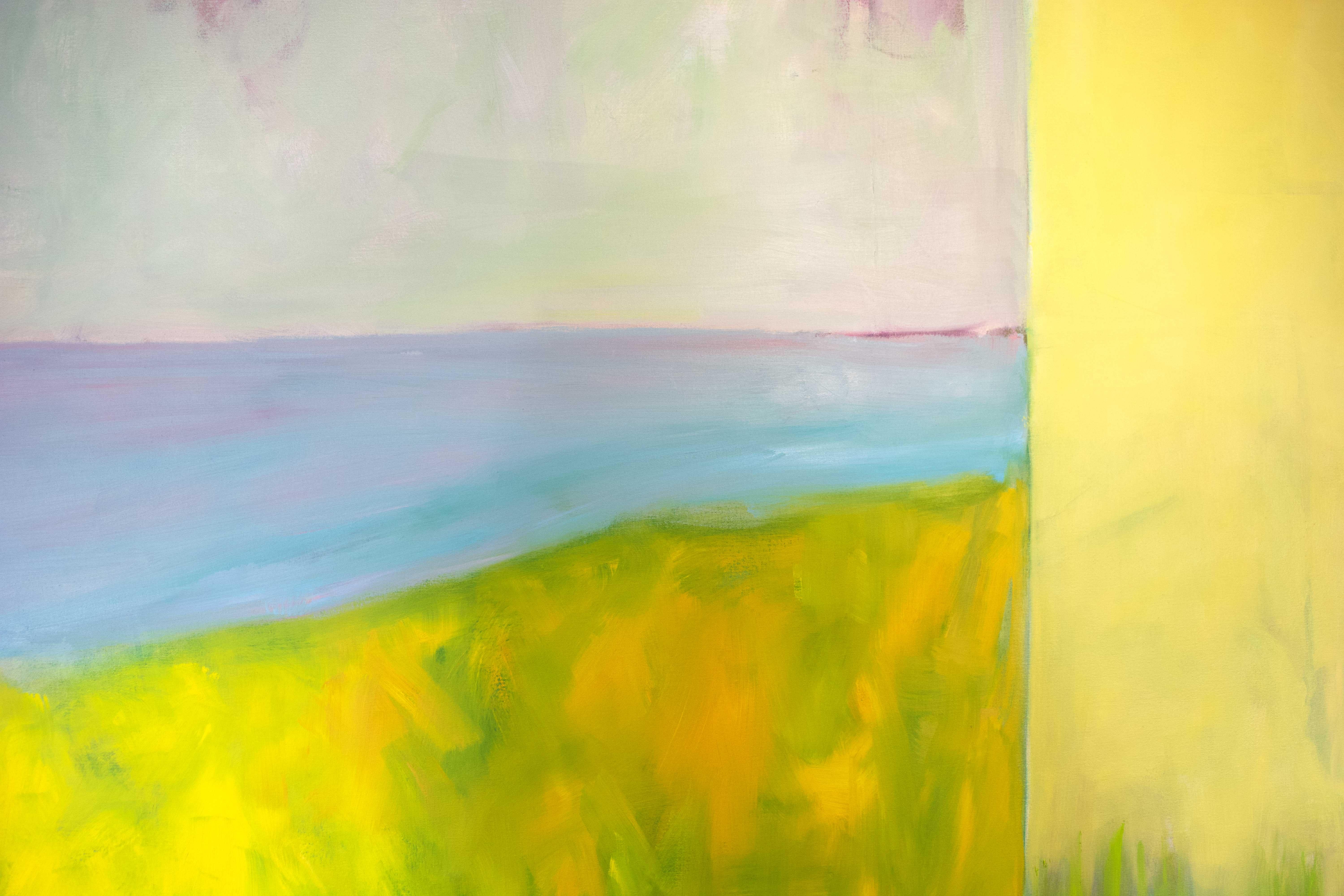 'It Is Never Still', pittura ad olio astratta originale di Deirdre Schanen in vendita 2
