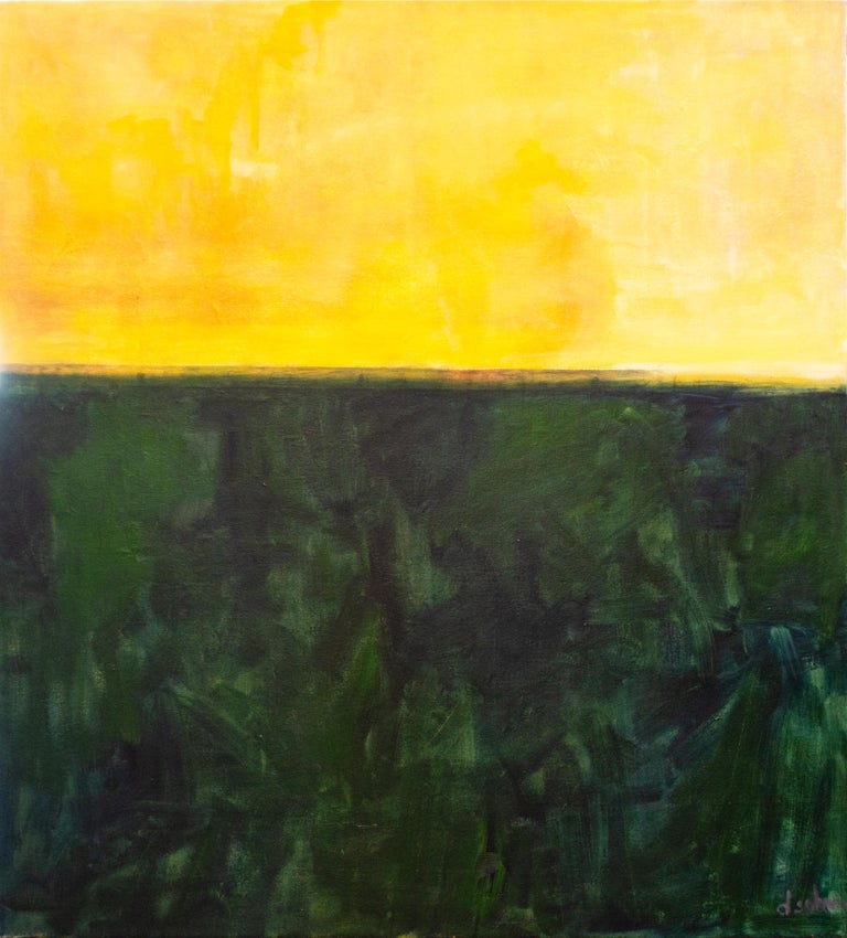 Deirdre Schanen One Syllable Abstract Color Fields Oil On
