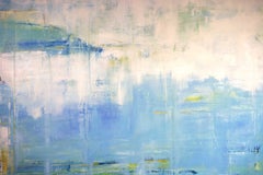 Peinture à l'huile abstraite « So Runs The Story » de Deirdre Schanen