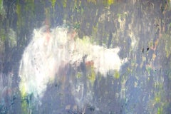 'The Quiet Under the Day' abstract oil painting by Deirdre Schanen
