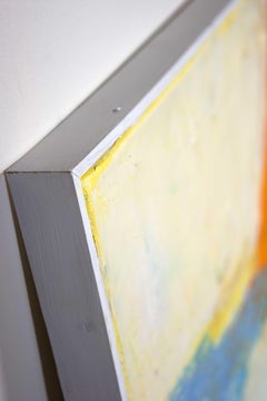 'Today Is Already Memory' original abstract oil painting by Deirdre Schanen