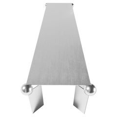 Deitada Coffee Table • Handcrafted in Stainless Stell • by Pedro Paulo-Venzon