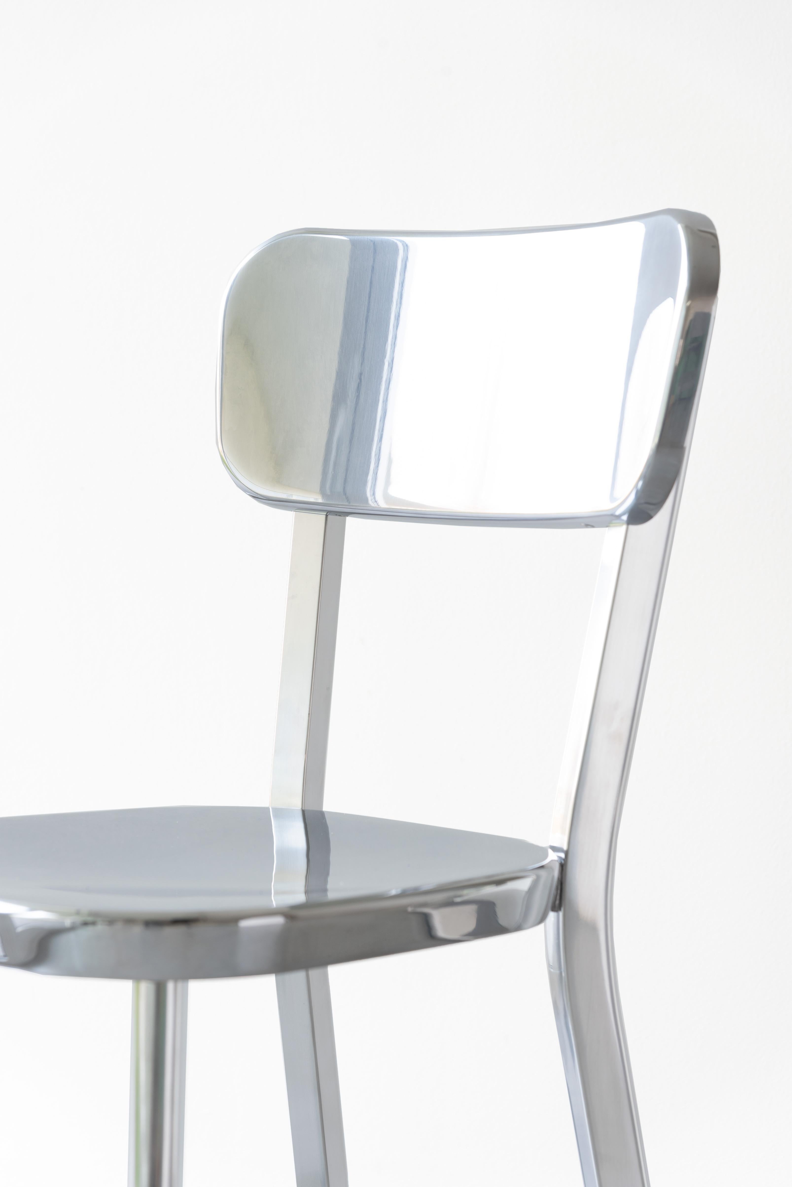 Deja-Vu Chair in Aluminum by Naoto Fukasawa for MAGIS For Sale 7