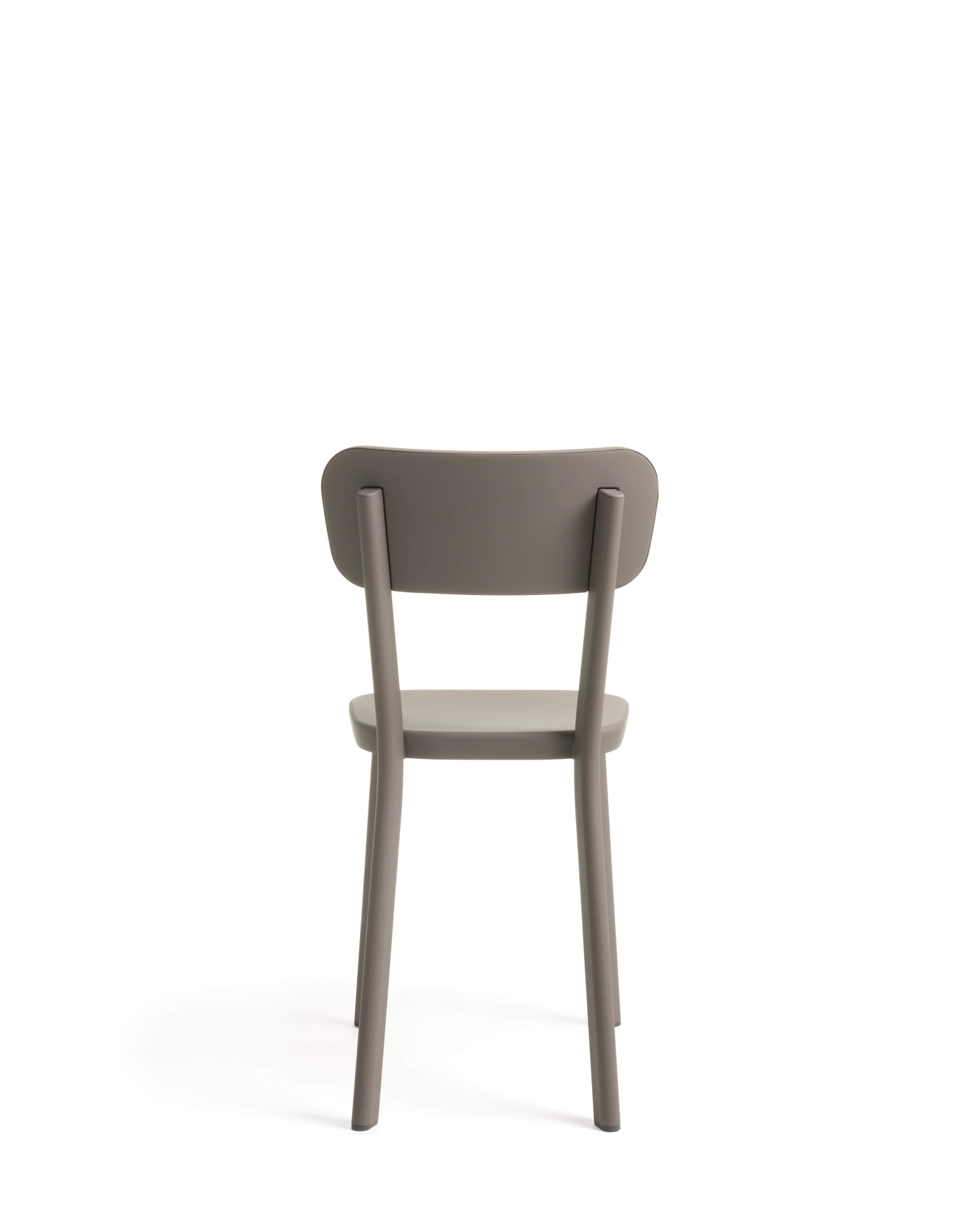 Deja-Vu Chair in Aluminum by Naoto Fukasawa for MAGIS For Sale 8