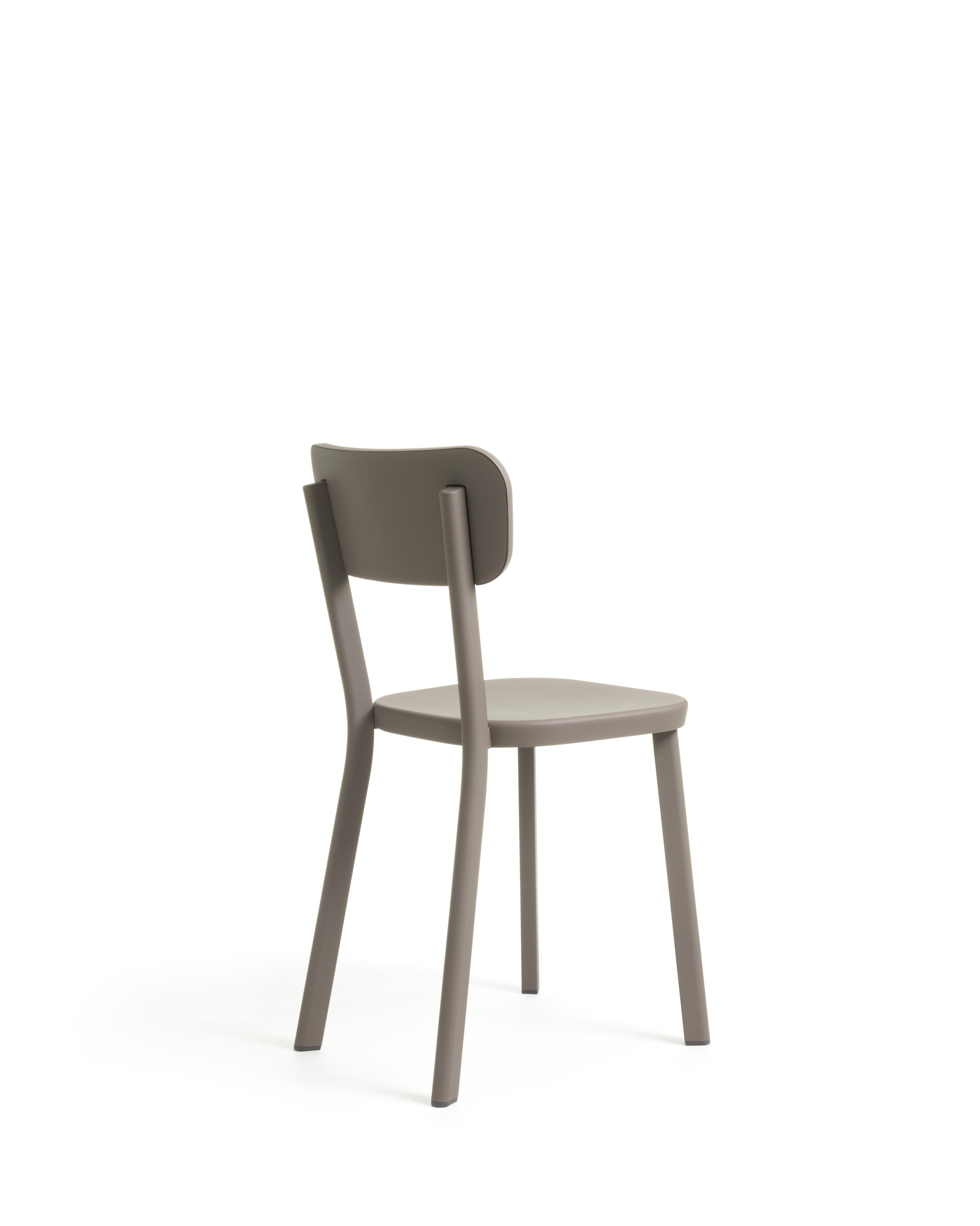 Deja-Vu Chair in Aluminum by Naoto Fukasawa for MAGIS For Sale 12