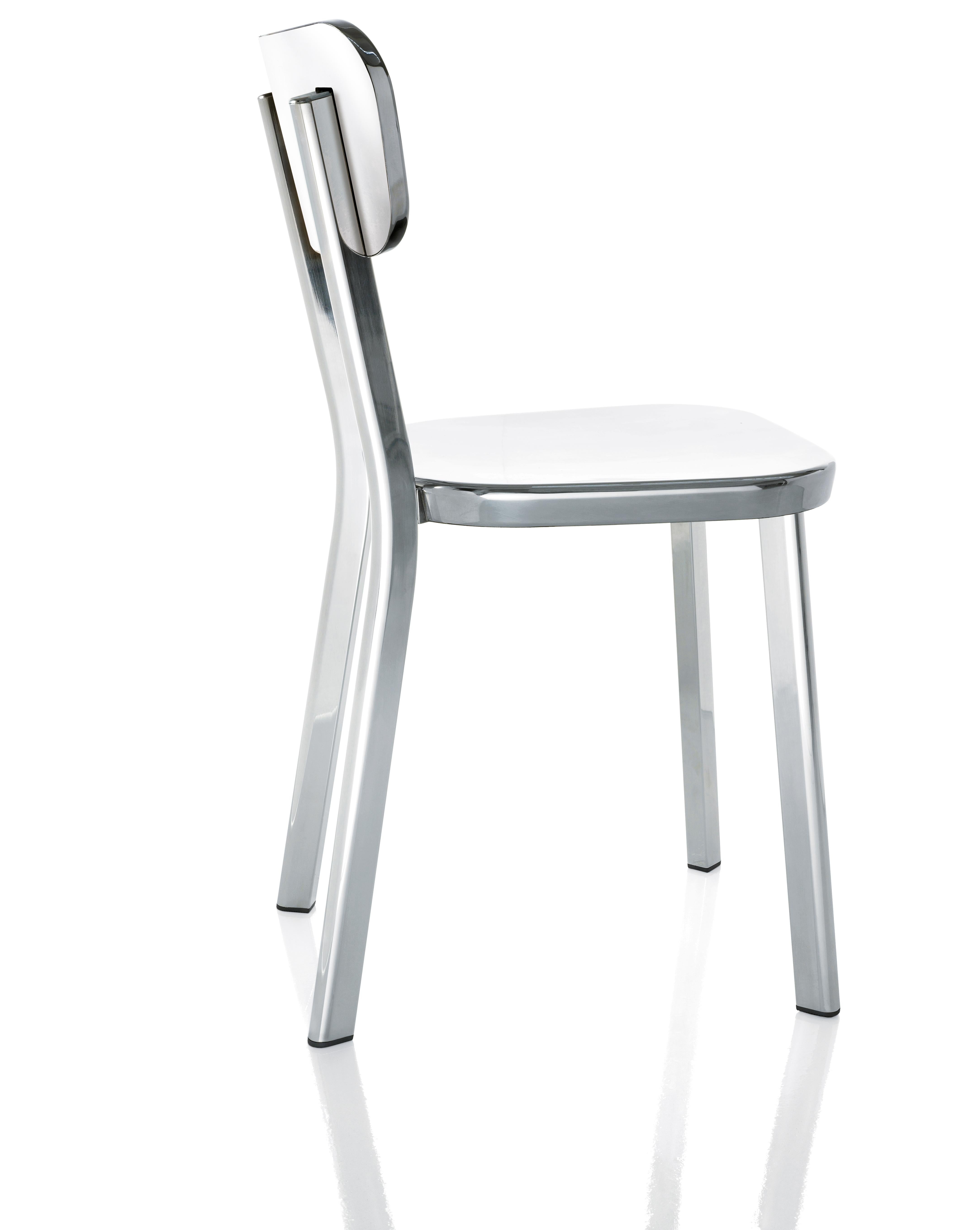 Deja-Vu Chair in Aluminum by Naoto Fukasawa for MAGIS For Sale 15