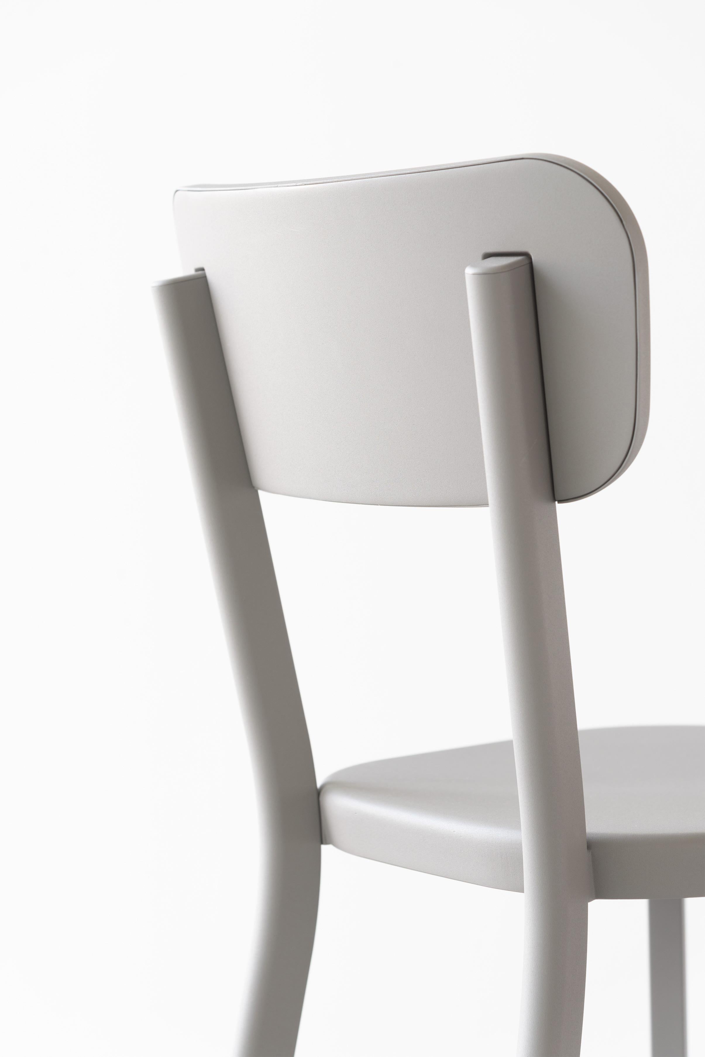 Deja-Vu Chair in Aluminum by Naoto Fukasawa for MAGIS For Sale 3