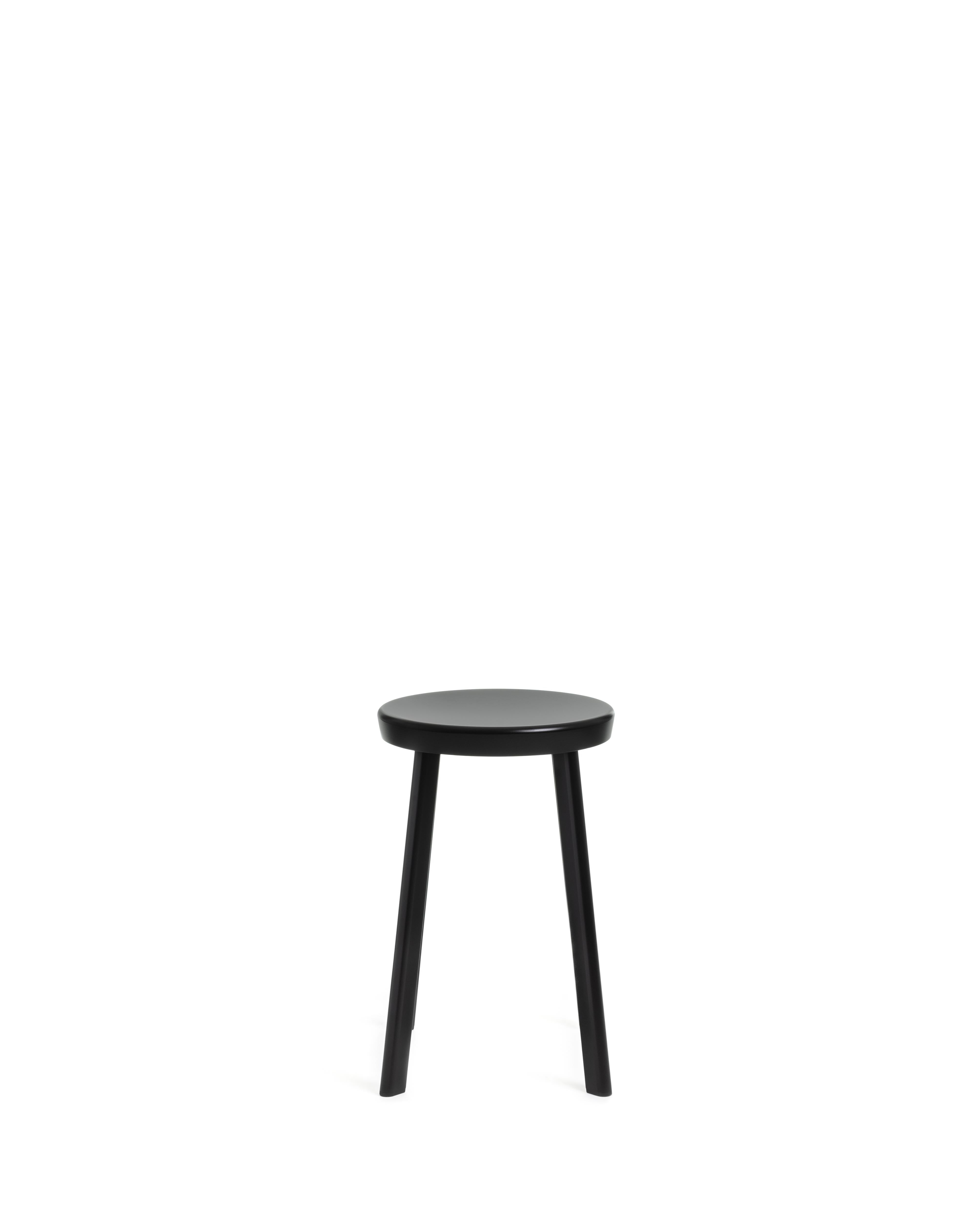 Deja-Vu High Stool in Black by Naoto Fukasawa for MAGIS For Sale 2