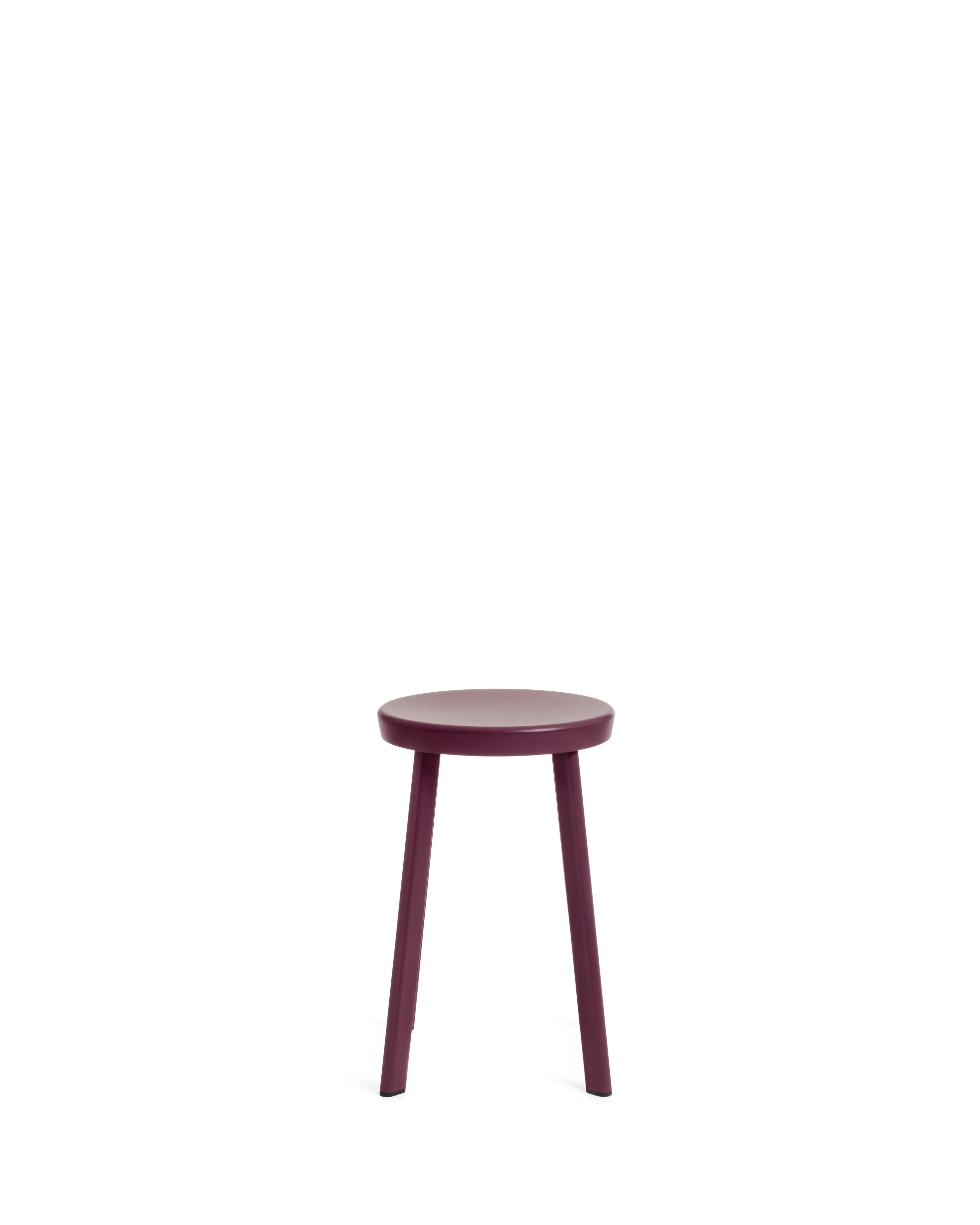 Deja-Vu High Stool in Black by Naoto Fukasawa for MAGIS For Sale 1