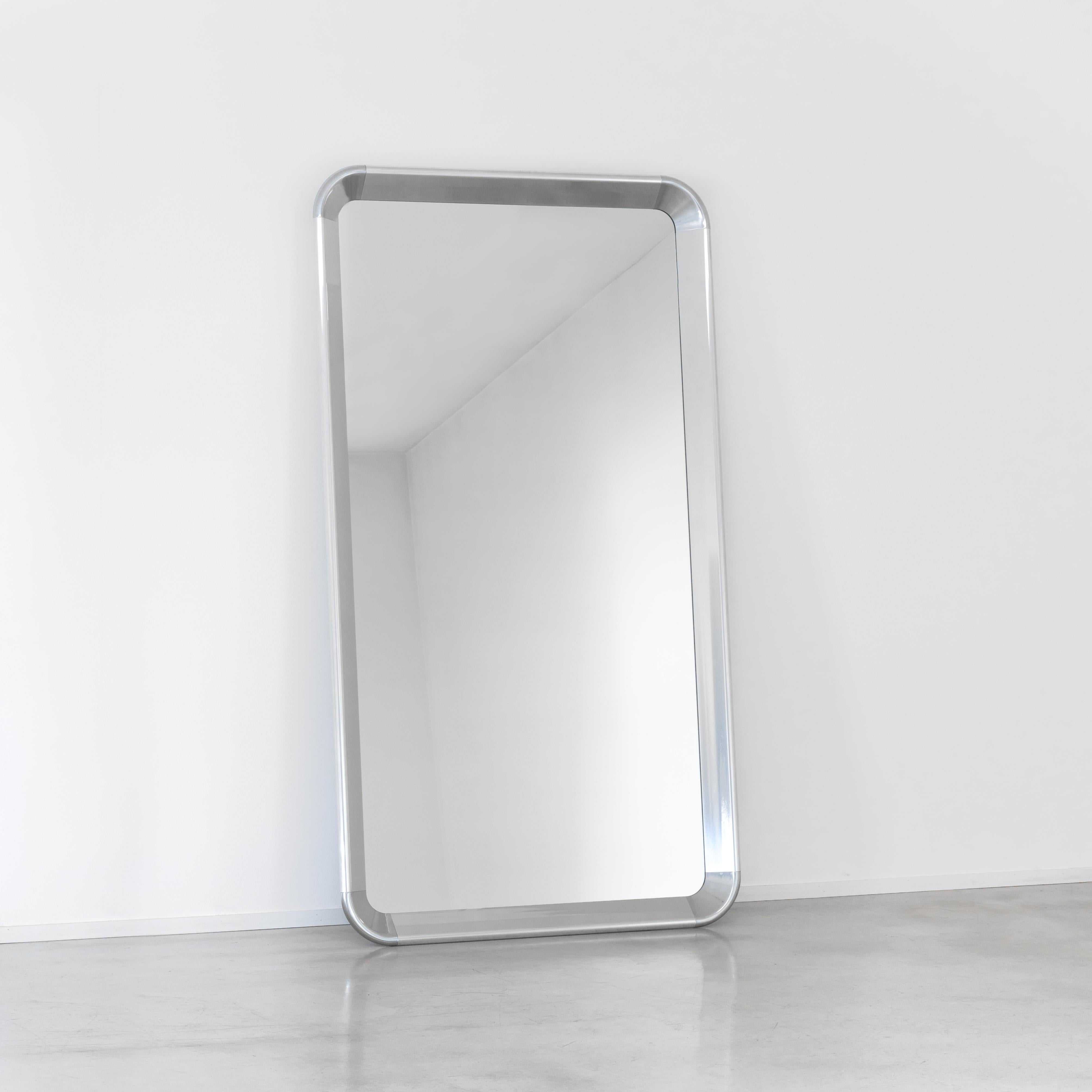 Deja-Vu Mirror in Aluminum by Naoto Fukasawa for MAGIS For Sale 6
