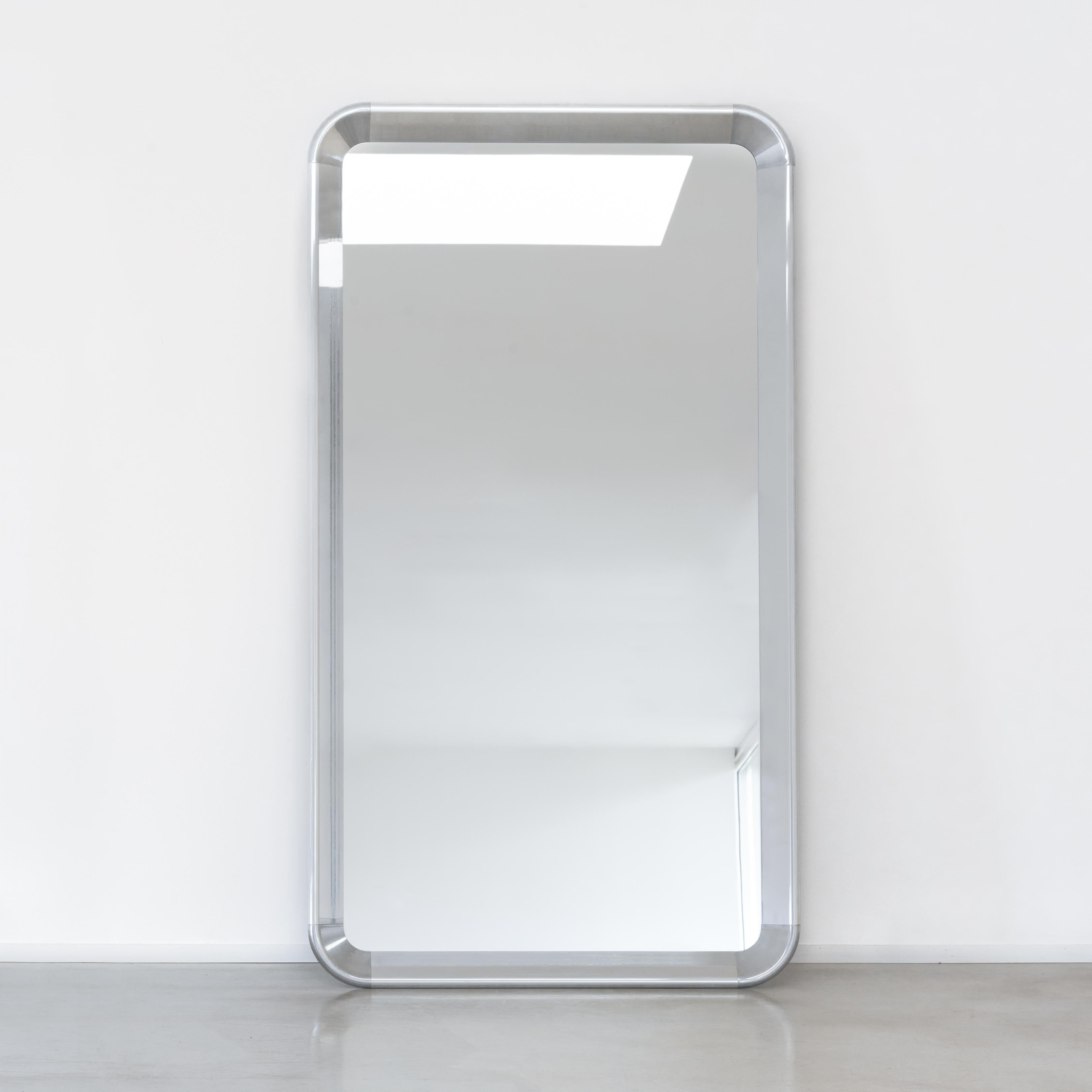 Deja-Vu Mirror in Aluminum by Naoto Fukasawa for MAGIS For Sale 7