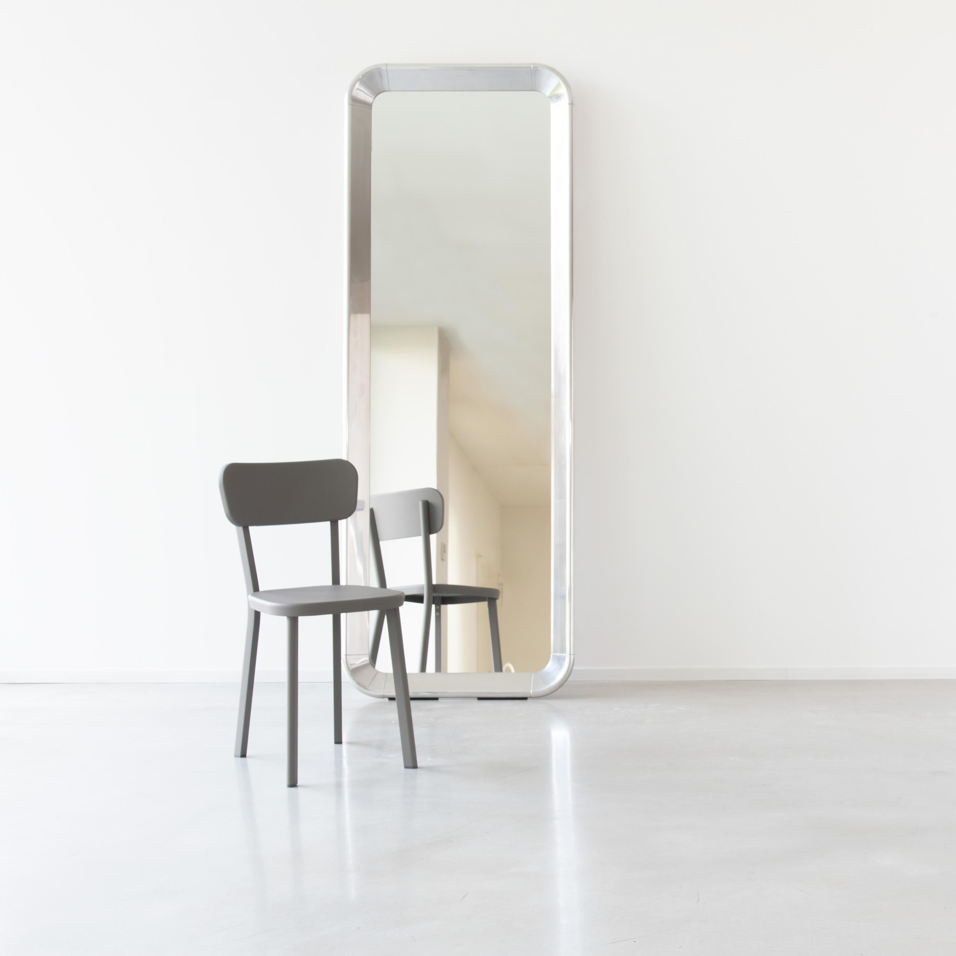 Deja-Vu Mirror in Aluminum by Naoto Fukasawa for MAGIS For Sale 1