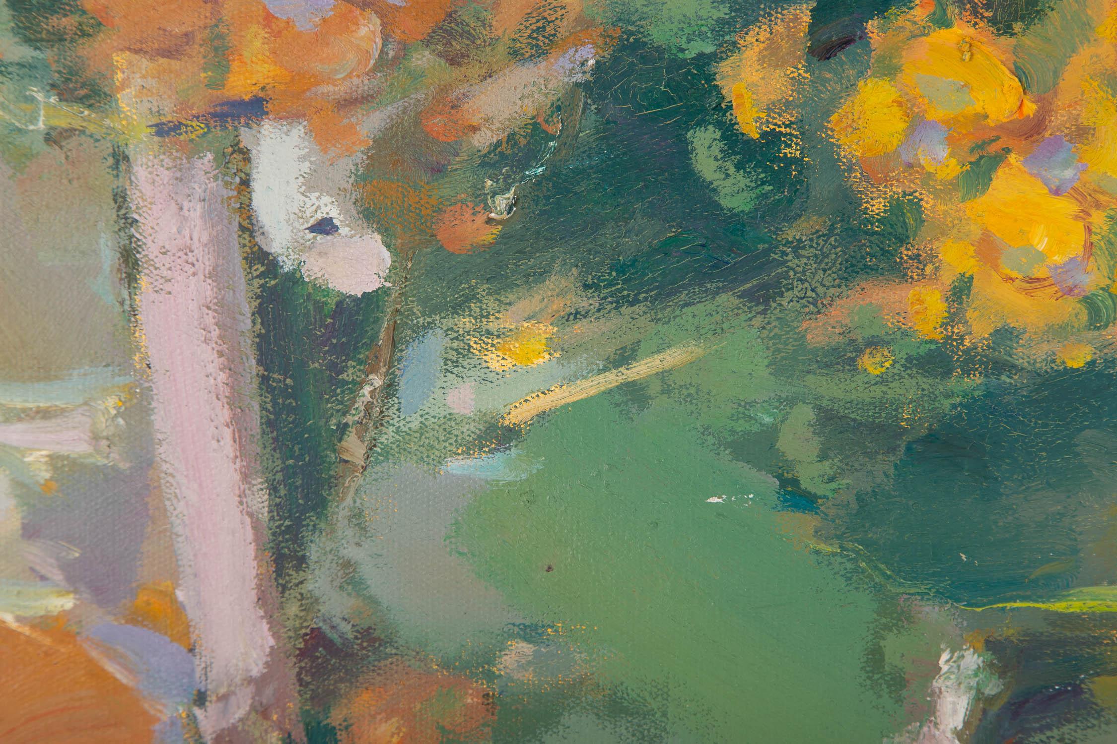 Dejun Chen Impressionist Original Ölgemälde 