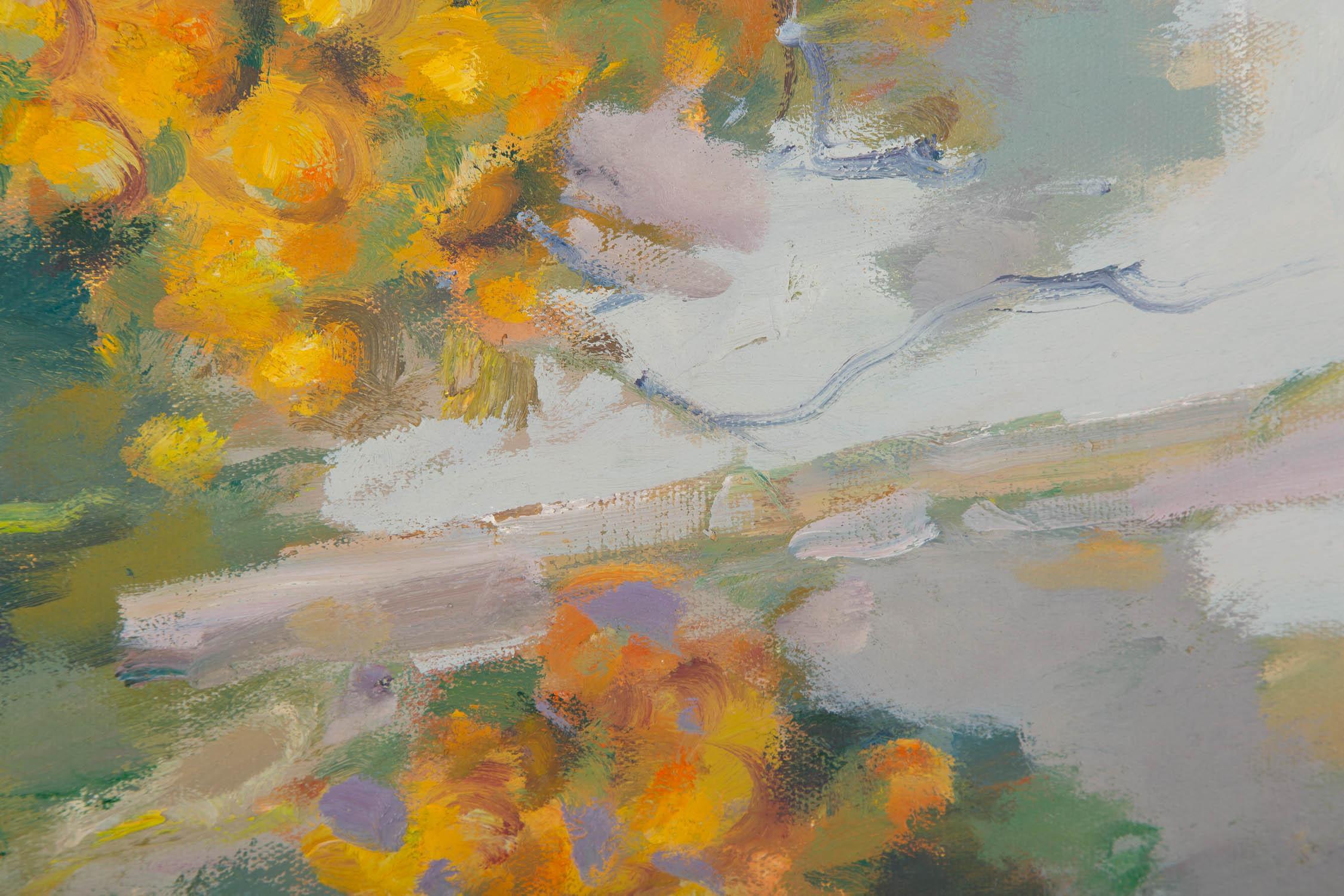 Dejun Chen Impressionist Original Ölgemälde 