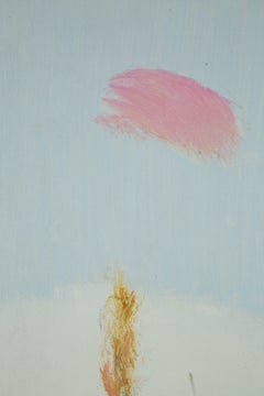 Dejun Wang Landscape Original Oil Painting "Spring Series III"