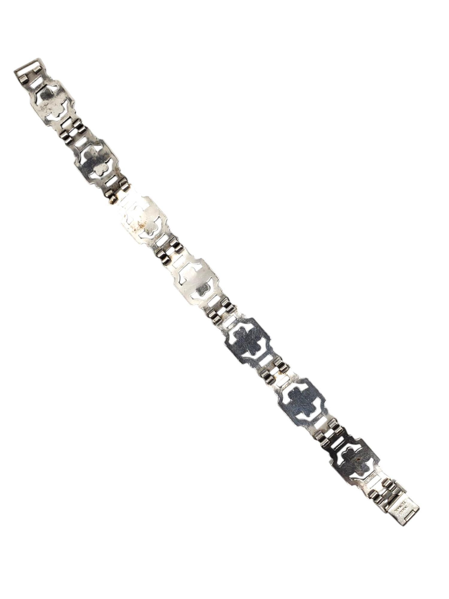 Bracciale in argento sterling con turchese Deknatel #21202 in vendita 1