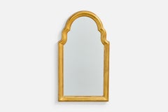 Deknudt, Specchio da parete, Wood, Belgio, anni '80